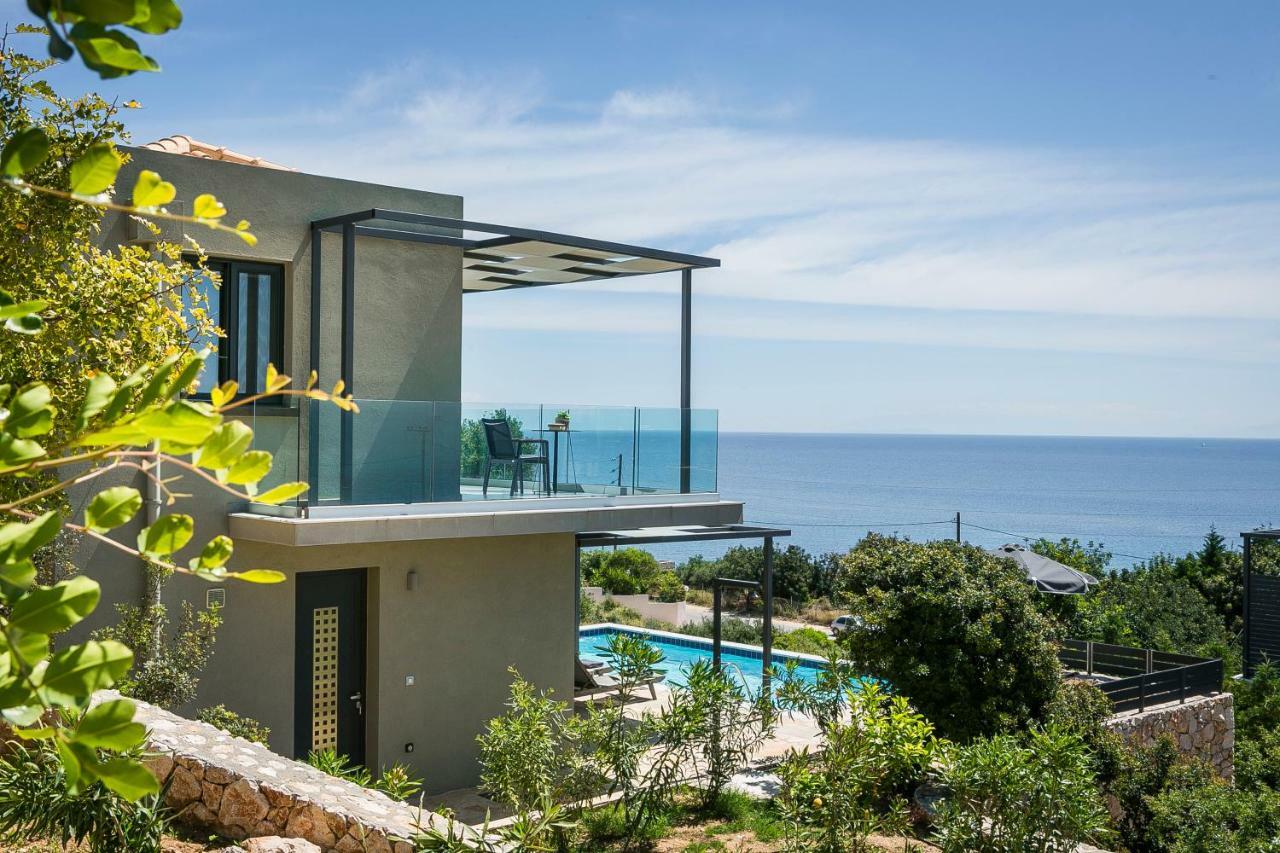 Villa Blue Sea Spathíon Екстериор снимка
